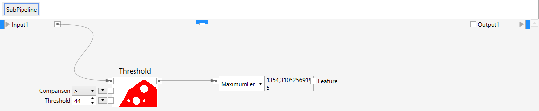 Calculating the maximum feret diameter of an object.
