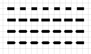 Pen dash caps